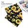 Catery Sunflower Headbands Extra Wide Headbands Fashion Hair Accessories for women