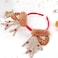 Soochat Christmas Reindeer Headbands Glitter Reindeer Antlers Ears Headbands for Xmas Party Hair Accessories