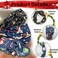 Doneace Christmas Twisted Headbands Snowflake Elk Elastic Turban Headband Stretch-Knotted Hair Wraps Hair Accessories For Christmas Party Women Girls 3Pcs