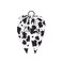 cow print Hair headband，Rabbit Bunny Ear Bow Bowknot Scrunchie Ponytail Scarf Scrunchies for Women Girls