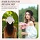 4 PCS Crochet Bandanas Headscarf, Women Hair Scarf Headband for Girls with Hair Pins