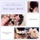 Crystal and Pearl Hair Scrunchies, Trendy Elastic Hair Ties for Girls, Stretchy Hair Bands for Ponytail, Bun, 3pcs