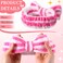 WILLBOND 24 Pack Spa Headband Bow Hairband Facial Makeup Women Face Wash Adjustable Skincare Headbands Flannel Towel Soft Head Wraps for Women Shower Washing Face(Cute Pattern)