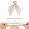 Hair Scarf Scrunchies, TOBATOBA Satin Ponytail Holders with Ribbon Tails, Elastic Hair Bows, Bandanas, and Scrunchies for Women