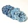 Denim Paisley Scrunchies Pack of 6 - Hair Ties, Ponytail Holders, and Elastic Hair Bands for Women and Girls