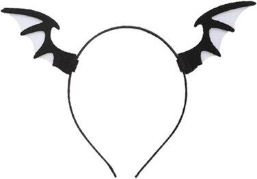 Bat Wing Headband Bat Hair Bands Hair Hoop for Halloween Party Costume Accessories Photo Props