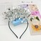 Soochat Happy New Year Headband Tiara New Year&rsquo;s Eve Hairbands New Year Party Supplies Hair Accessory Gifts
