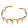 Hoop Band,Women Girls Zig-Zag Long Tooth Headband Plastic Resin Non-Slip Comb Hair Hoop