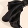 AIUPUOC French Black Hair Bow Headband for Girls Black Knot Bow Headbands for Thick Hair for Women Bow Hairbands Hair Accessories Fashion Ribbon Hair Bow Party Decoration Headwear 1Pcs