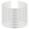 24 Pieces Smooth Metal Headbands Blank Metal Headbands DIY Craft Wire Frame Hairband for Women Hair Accessory