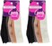 Goody Ouchless Jersey Fabric Headwraps, Wide Cloth Headbands, Neutral Colors, For Women and Men,6 Ct (Pack of 2)