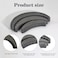 Bump It Up Headband, 3 Pcs Black Bump It Hair Accessory Can Easily Make the Hair of Women and Girls Fluffy, Bump It, Hair Bumps for Volume Insert, Suitable for Dances, Parties, Daily Use, Etc