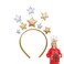 Star Headband, Gold Glitter Star Headpiece, Star Costume Adult, Star Headbands for Women, Christmas Star Hairband, Holiday Birthday Party Festival Headwear Hair Accessories for Girls