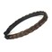 Braided Headband With Teeth Braids Hairband With Tooth Synthetic Hair Band Plaited Hairband For Women (Copper Brown)