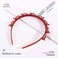 Double Layer Twist Plait Black Headband Hair Tools, Double Bangs Hairstyle Hairpin, Multi-Layer Hollow Woven Headband, Headband with Alligator Clip (Brown)