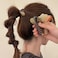 mdgfge Heart Design Ponytail Elastic Hair Bands Rubber Ties Bundle Scrunchies Telephone Wire Accessories Women