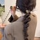 mdgfge Heart Design Ponytail Elastic Hair Bands Rubber Ties Bundle Scrunchies Telephone Wire Accessories Women
