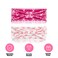 Breast Cancer Awareness Headbands for Women and Girls - Pink Ribbon Hair Accessories, Elastic Wide Hair Bands for Yoga, Running, Non-Slip Sweat-Wicking Stretchy Hair Wraps (2 Colours)