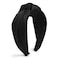 Knotted Headbands for Women Black Headband Non Slip Wide Thick Headband for Women&rsquo;s Hair Fashion Hair Accessories Women Headbands for Hair Elastic Hair Bands for Women's Hair
