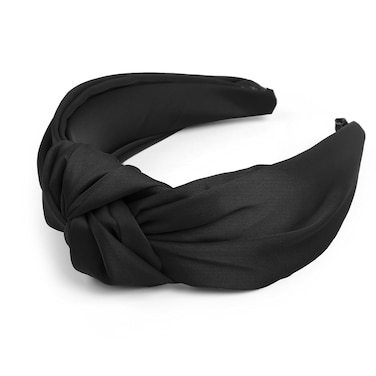 Knotted Headbands for Women Black Headband Non Slip Wide Thick Headband for Women&rsquo;s Hair Fashion Hair Accessories Women Headbands for Hair Elastic Hair Bands for Women's Hair