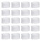 PENTA ANGEL Disposable Spa Headband for Women 20Pcs Non-Woven Facial Headbands Stretch Skin Care Hair Band Head Wraps for Girls Makeup Sports Yoga (20)