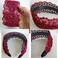 DORIS&amp;JACKY Fashion 2.5 Inch Wide Lace Headbands Elastic Hairbands With Teeth Headwear Accessories For Women And Girls (LACE-5 pcs)&hellip;