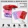FULZTEY Boho Headbands for Women Wide Knotted Head Bands Paisley Floral Print Hairband Cotton Headwraps Elastic Non Slip Workout Yoga Bandana Large African Turban Fashion Hair Accessories 3Pcs