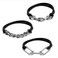 Bracelet Hair Ties With Black Elastic, Looks Cute On Your Wrist And Great In Your Hair from Maya J (Silver, Metal accents) HT33W