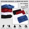 FULZTEY Wide Headbands for Women Neutral Knotted Headwraps Fashion Head Bands Elastic Non Slip Workout Yoga Sweat Hairbands Soft Cotton Turbans Large African Bandana Hair Accessories 4Pcs