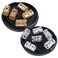 100pcs Dreadlocks Braiding Beads, Silver Gold Hair Coil Dreadlocks Meal Cuffs Tubes DIY Braid Rings for Kid Girl Women Hair Braiding
