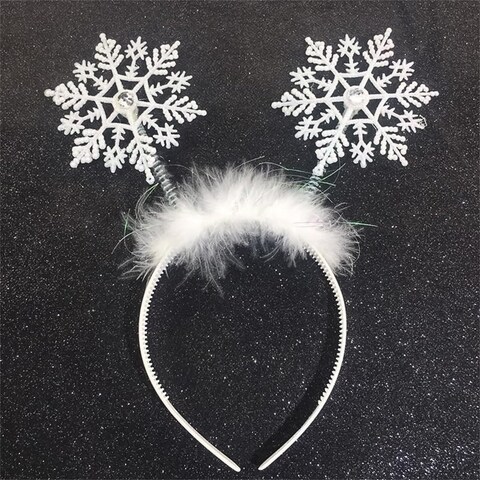 Snowflake Boppers Adult White