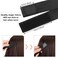WILLBOND 12 Pcs Elastic Bands for Wigs Adjustable Lace Melting Edge Wrap 1.2 x 23.6 Inch Black Wig Headband Bands for Lace Front