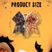 10 Pcs Halloween Jumbo Cheerleading Bow 8 Inch Cheer Hair Bows Cheerleader Hair Bows with Ponytail Holder Halloween Hair Tie Elastic Band Hair Accessories for Teens Kids Girls(Spider Web)
