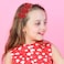 Pack of 3 Valentine's Day Heart Headband Sequin Love Hair Band Hoops,Glitter Heart Hair Accessoires for Girls Women Valentine's Day Wedding Birthday Christmas Party Costumes (Red Pink and Rose Red)