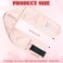 Janinka 6 Pcs Silk Satin Hair Wrap Headbands for Women - Spa, Makeup, Shower, Sleeping, Skincare, Yoga, Sports, Facial Mask, Lightweight, Pink, Black, White