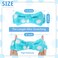 Riceshoot 24 Pcs Spa Headband Bow Hair Band for Washing Face Women Skincare Headbands Elastic Makeup Headband Coral Fleece Face Wash Hair Band Facial Head Wraps Hairlace Head Wrap for Cosmetic Shower