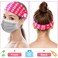 Tigeen 30 Pcs Nurse Headbands for Women Non Slip Nursing Headbands with Buttons for Mask Accessories for Work Elastic Ear Protection Headband Hair Bands for Nurse Cna Gift Medical Accessories