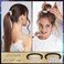 Yingzhao 10 Pcs Rhinestones Hair Ties Bling Hair Bands and Clip Barrettes Glitter Crystal Ponytail Holders Silver Gold Scrunchies Accessories for Valentine's Day Women Girls Birthday Mother's Day Gift