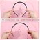 XunYee Hairband, 100 Pcs Plastic Headbands with Teeth, Plain Headbands for Women Girls, DIY Hair Accessories, Black, 10 mm
