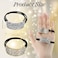 Diamond Ponytail Holder 2 Pcs Elastic Rhinestone Hair Accessories Gold Silver Ponytail Cuff Stretchy Glitter Hair Ties Fancy Decorative Hair Ties Elegant Hair Bands Scrunchies for Women