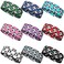 WILLBOND Elastic Adjustable Headbands - 9 Pieces Multicolor Hair Accessories for Soccer Team Gifts, Teens, Women, Adults