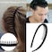 LAPOHI 10 PCS Non Slip Fashion Effortless Plastic Headbands with Teeth Comb Skinny Hair Bands for Women Men Teen Girls, Short Teeth Matte Black