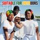 Hoteam 4 Pcs Juneteenth Headbands African Jamaica Rasta Juneteenth knotted Headband Elastic Headband Red Black Yellow Green Headband African Turban for Wicking Exercise Fitness Running Tennis Yoga