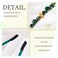Green Rhinestones Headband Emerald Crystal Head Bands Beaded Thin Hair Bands Bride Wedding Party Hair Accessories for Women and Girls (Green)