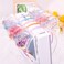 Fishdown 6Pcs Bear Ear Headbands for Kids Girls Baby Girl Sequin Hairbows Headband with Glitter Party Decoration Hair Hoop