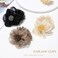 Fashey Hair Tie Flower Hair Scrunchies Rhinestone Ponytail Holder Elastic Hair Bands Hair Accessories for Women and Girls(Pack of 3)