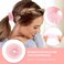 4 Pieces Fuzzy Scrunchies,Furry Fluffy Faux Fur Scrunchies,Pom Pom Hair Tie for Women Girls,Ponytail Holders Cute Elastic Pompom Hair Accessories Rabbit Furry Wristband Ropes Hair Band Set(4 Colors)