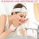 Fmeida Wrist Bands for Washing Face Skincare Headband Spa Headbands, White, 3 Pack
