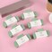 Bridesmaid Scrunchies Proposal Gifts 4.1inch square Hair Claws Bachelorette Hair Clip heart sunglasses Girls gift for Wedding Party Favors (18pcs White&amp;Sage Green)
