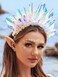 Light Up Headband LED Glow Hair Band Rave Party Headpiece Costume Crown Hair Accessories for Women